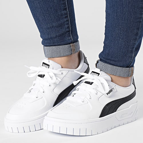 Baskets Femme Cali Dream Leather 383157 Puma White Puma Black