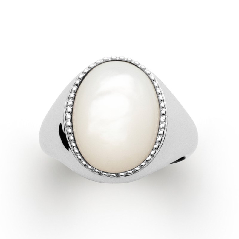 Bague Femme - Argent 925 - Nacre