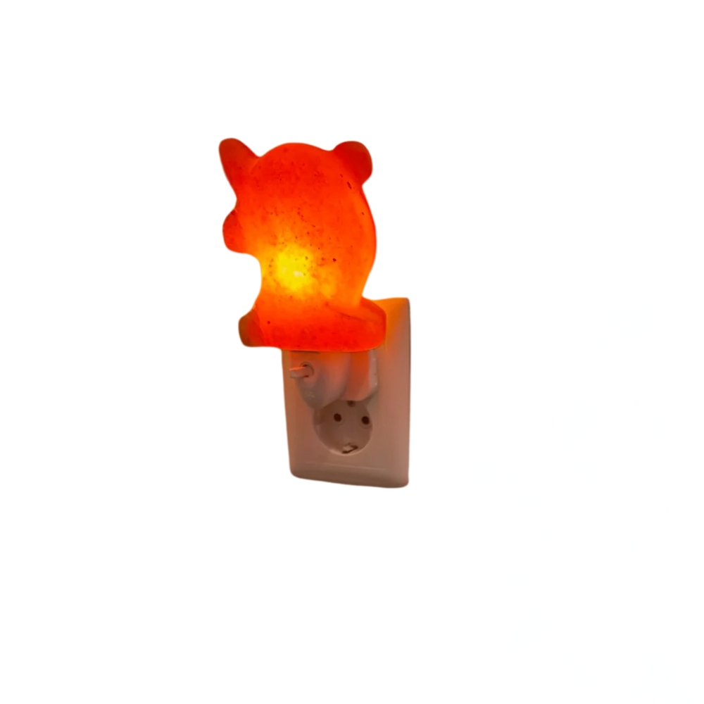 Nachtlamp Dolfijn zoutsteen
