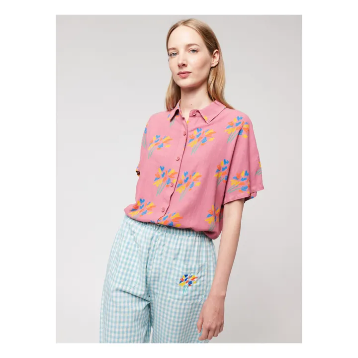 Bobo Choses Chemise Fireworks Lin - Collection Femme  | Vieux Rose