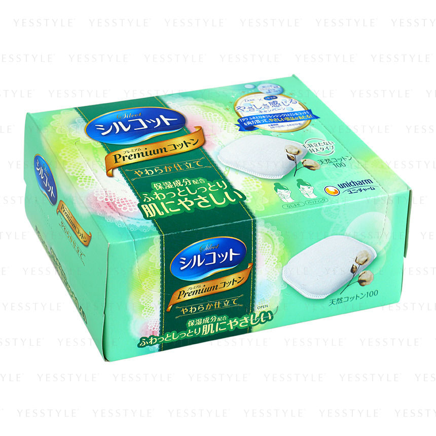Unicharm - Silcot Soft & Rich Touch Premium Katoenen Pad