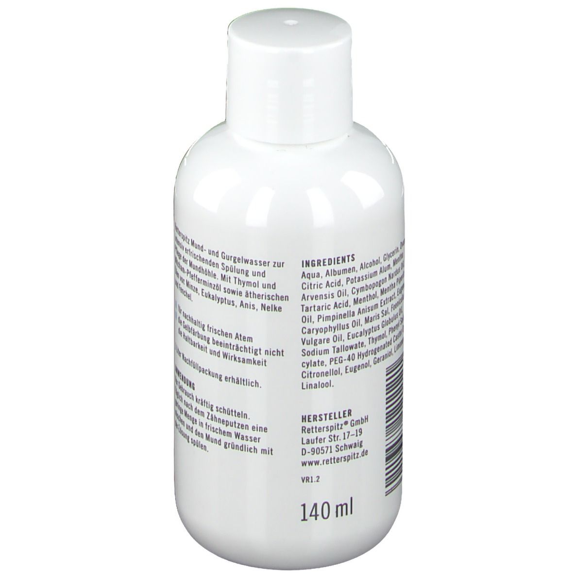 RETTERSPITZ® Mund- und Gurgelwasser
