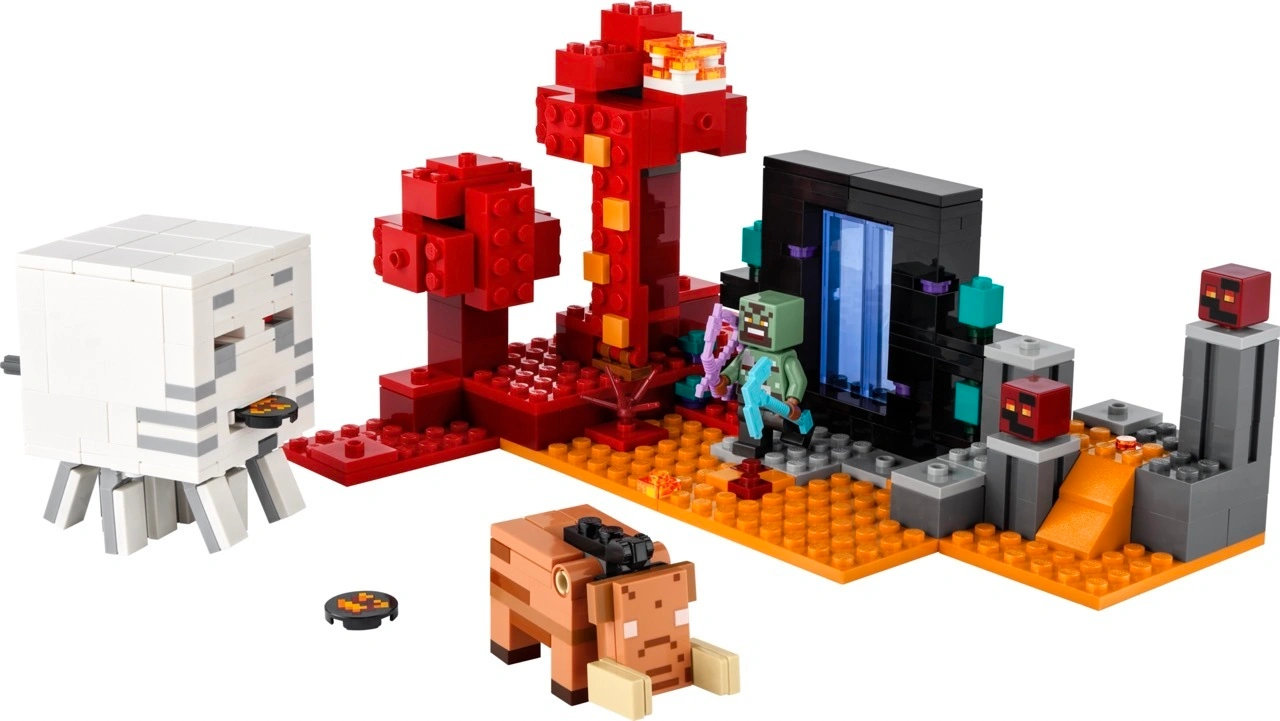 LEGO® Minecraft™ 21255 HINTERHALT AM NETHERPORTAL