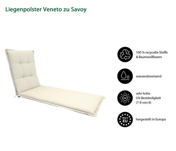 Dehner Liegenauflage Veneto für Gartenliege