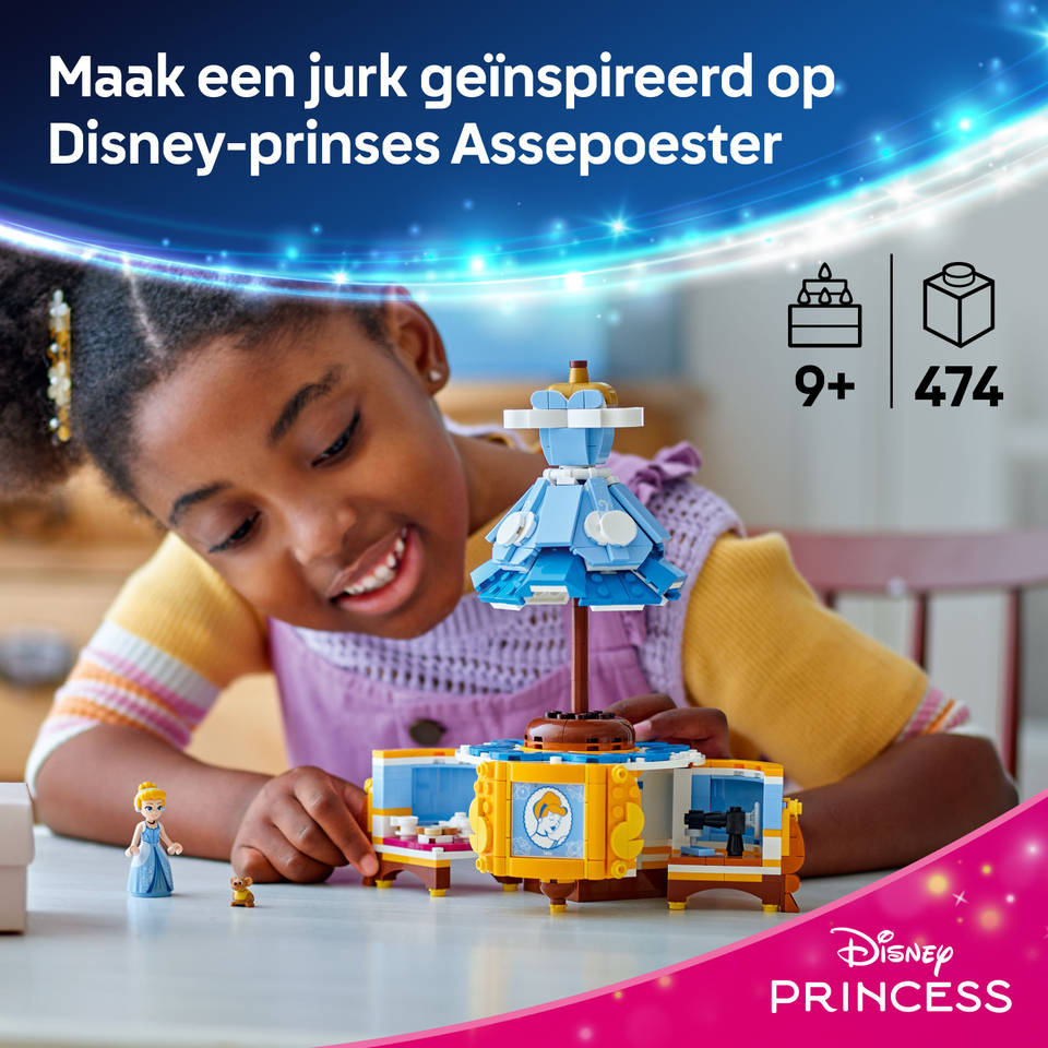 LEGO Disney Princess de jurk van Assepoester 43266