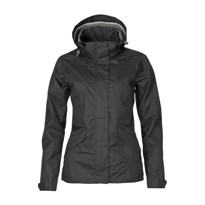 Frauen Regenjacke Evita black