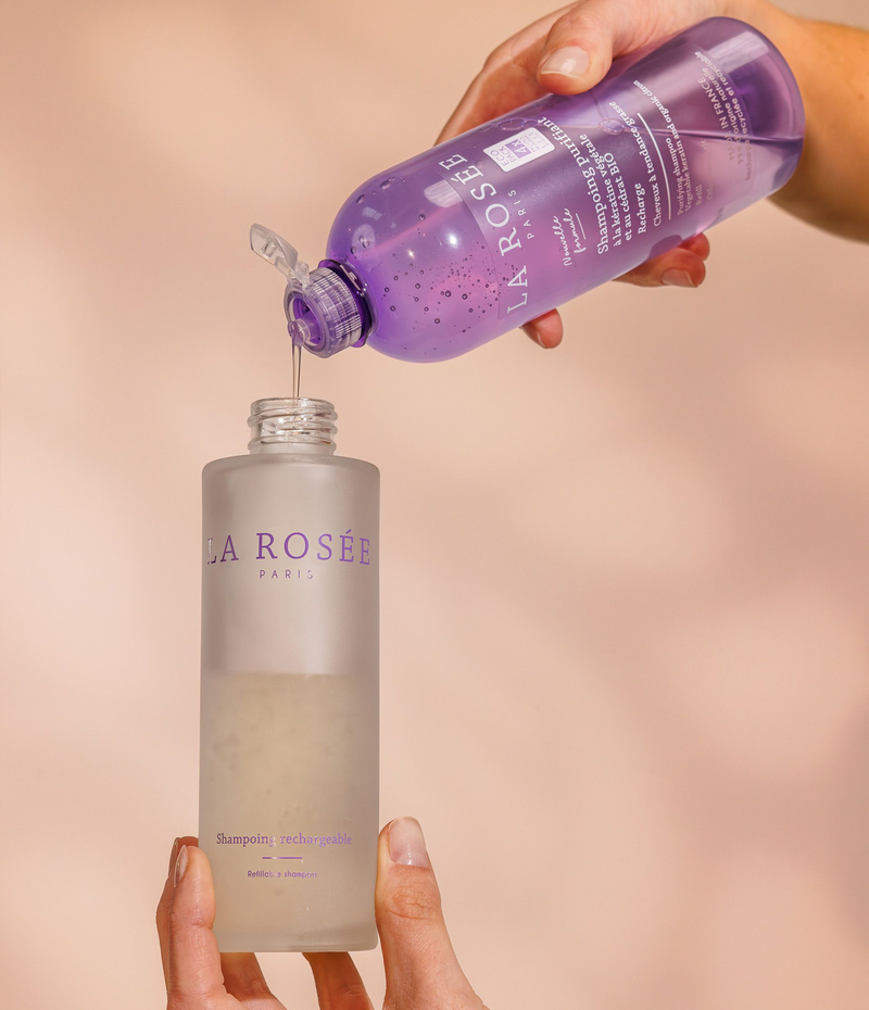 Routine cheveux à tendance grasse