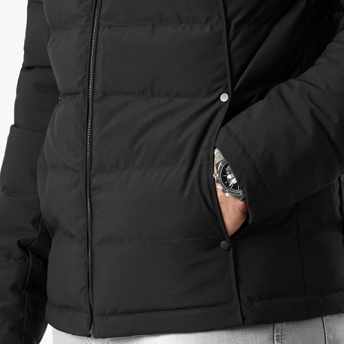 Doudoune Racer Premium Avec Fourrure Beige 0060 Noir