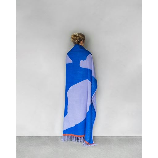 Mette Ditmer Gallery Plaid, Lilac, 125x170 cm