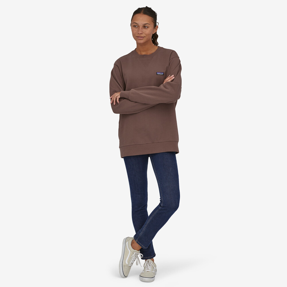 Regeneratives Sweatshirt aus Bio-zertifizierter Baumwolle mit Rundhalsausschnitt