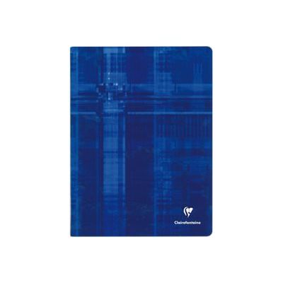 Clairefontaine - Cahier 24 x 32 cm - 48 pages - grands carreaux (Seyes) - disponible dans différentes couleurs