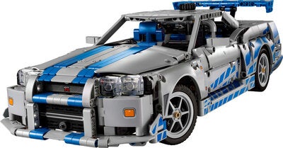 LEGO Technic 42210 2 Fast 2 Furious Nissan Skyline GT-R R34-bil