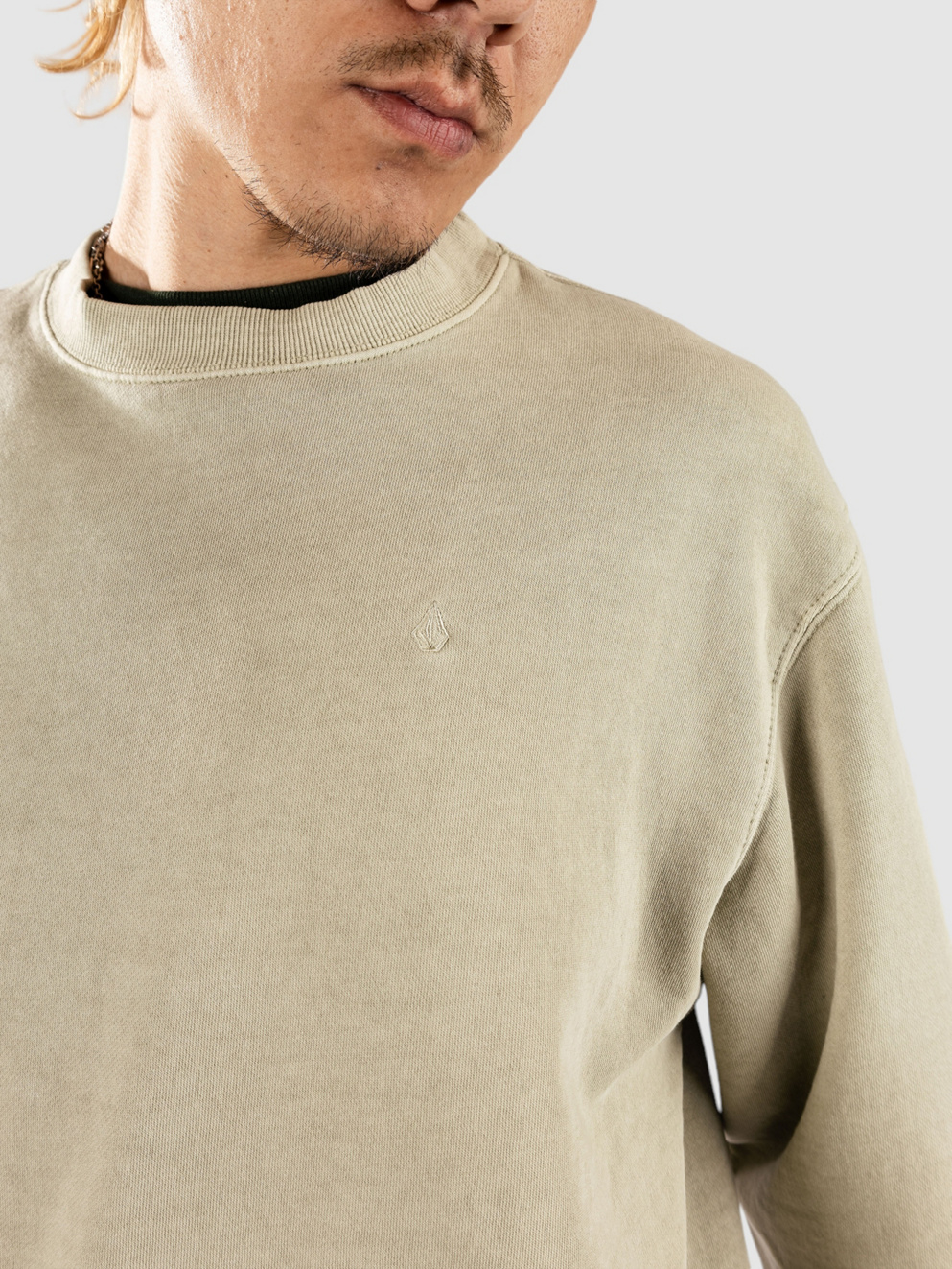 Volcom Single Stone PW Crew Sweater green tea