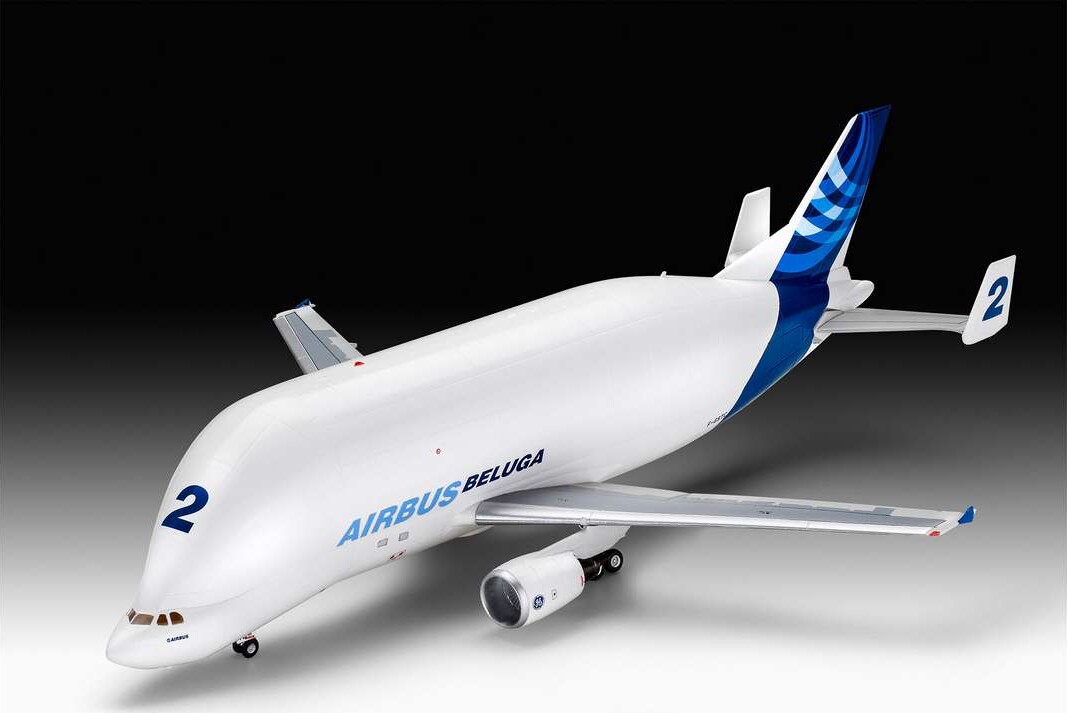 Revell - Airbus Beluga Fly Byggesæt - 1:144 - Level 4 - 03817