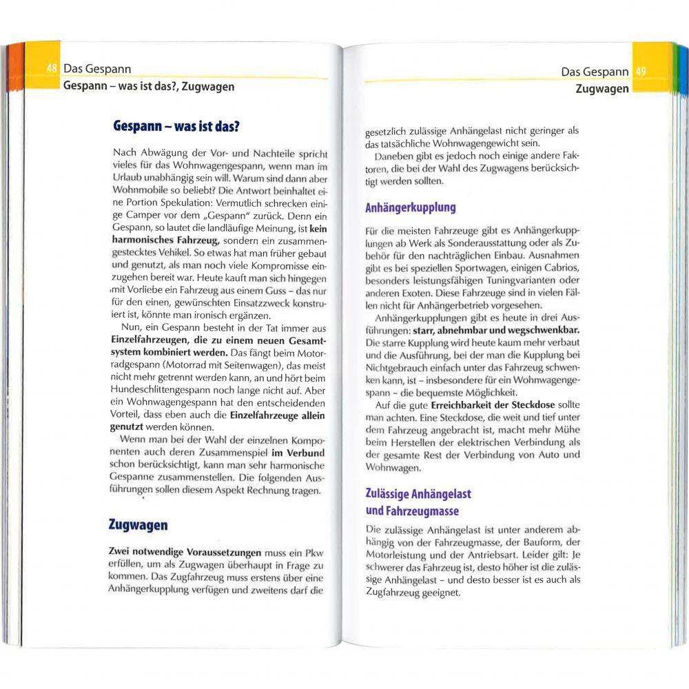 Wohnwagen Handbuch