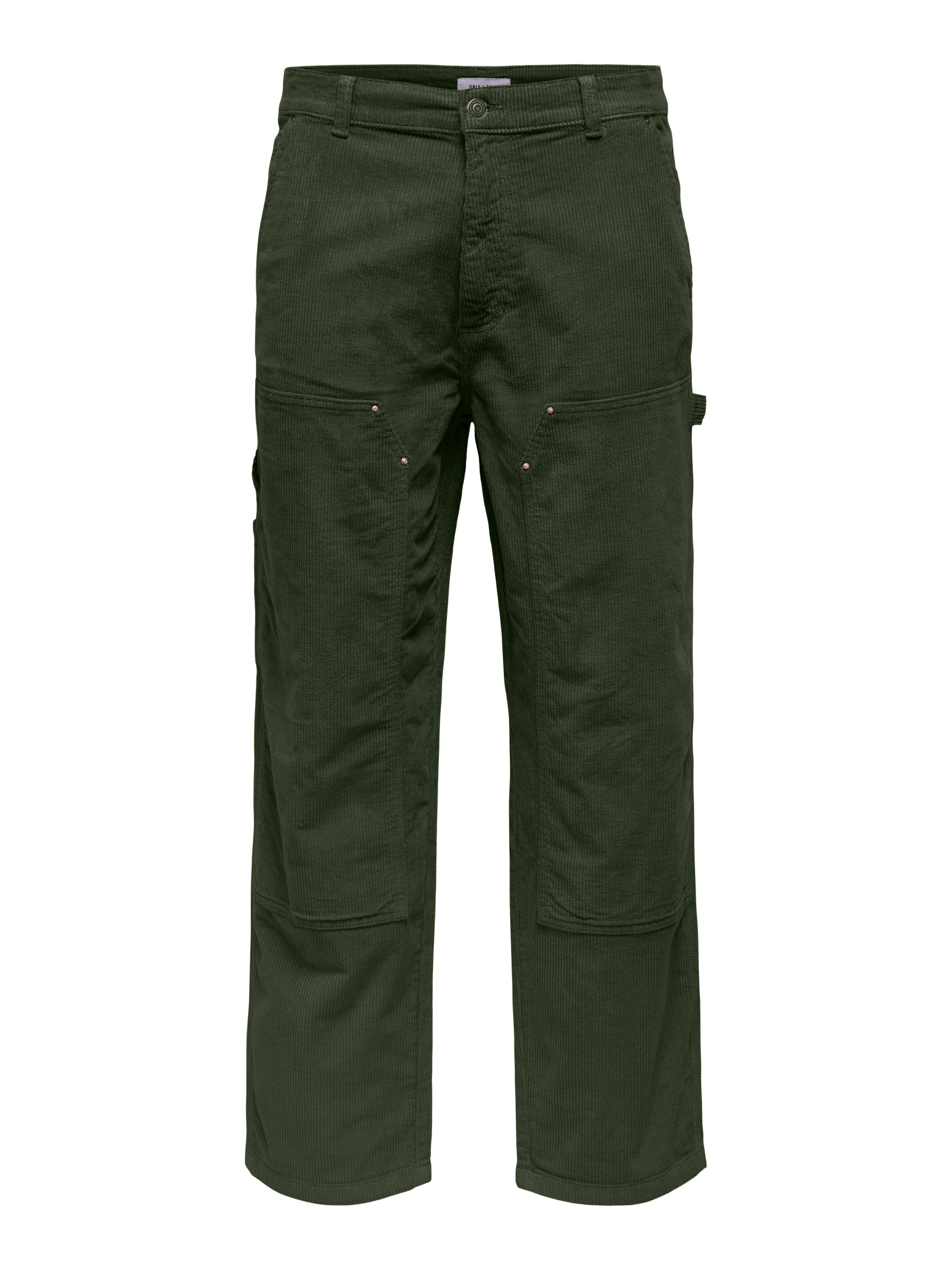 ONSFADE Locker geschnitten Hose mit weitem Beinschnitt Rosin