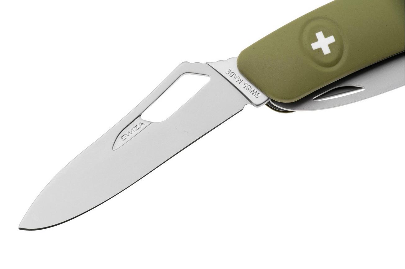 Swiza SH05 R AM, KSH.0056.1050, Olive, Zwitsers zakmes, 7 tools