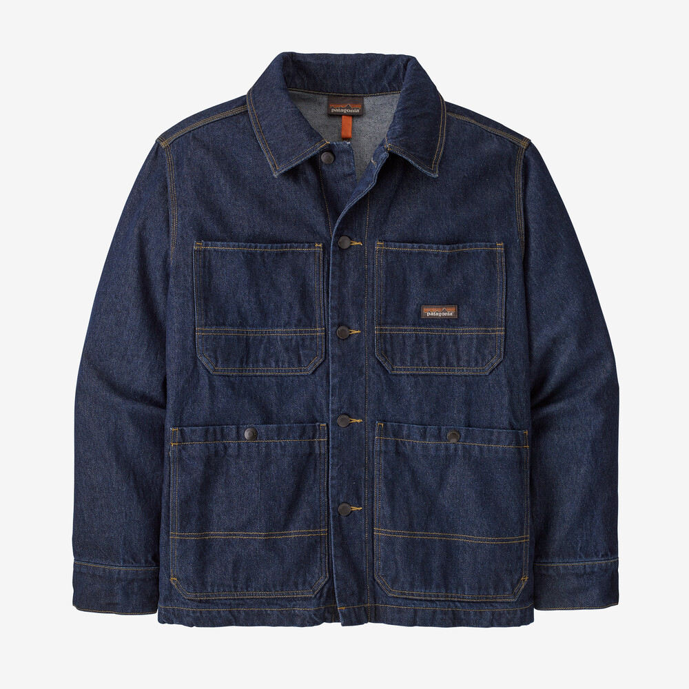 Arbeitsjacke aus Hanf-Denim für Herren