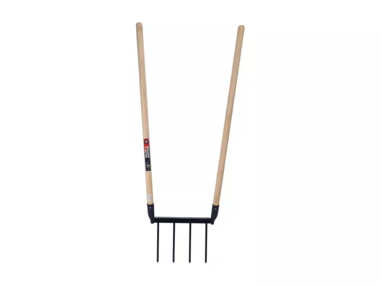 Eco'biofourche 4 dents et manche en bois