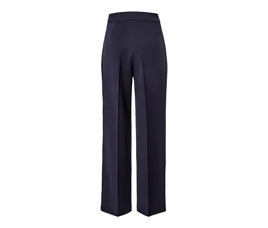 Jerseyhose mit Biese, dunkelblau