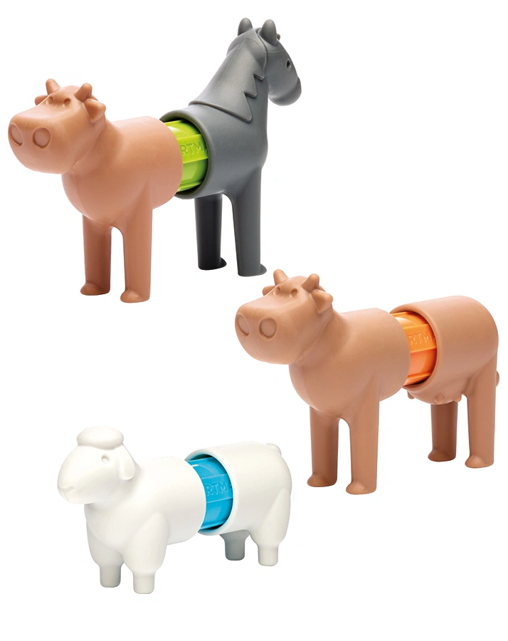 Magnet-Tiere MY FIRST FARM ANIMALS 16-teilig in bunt