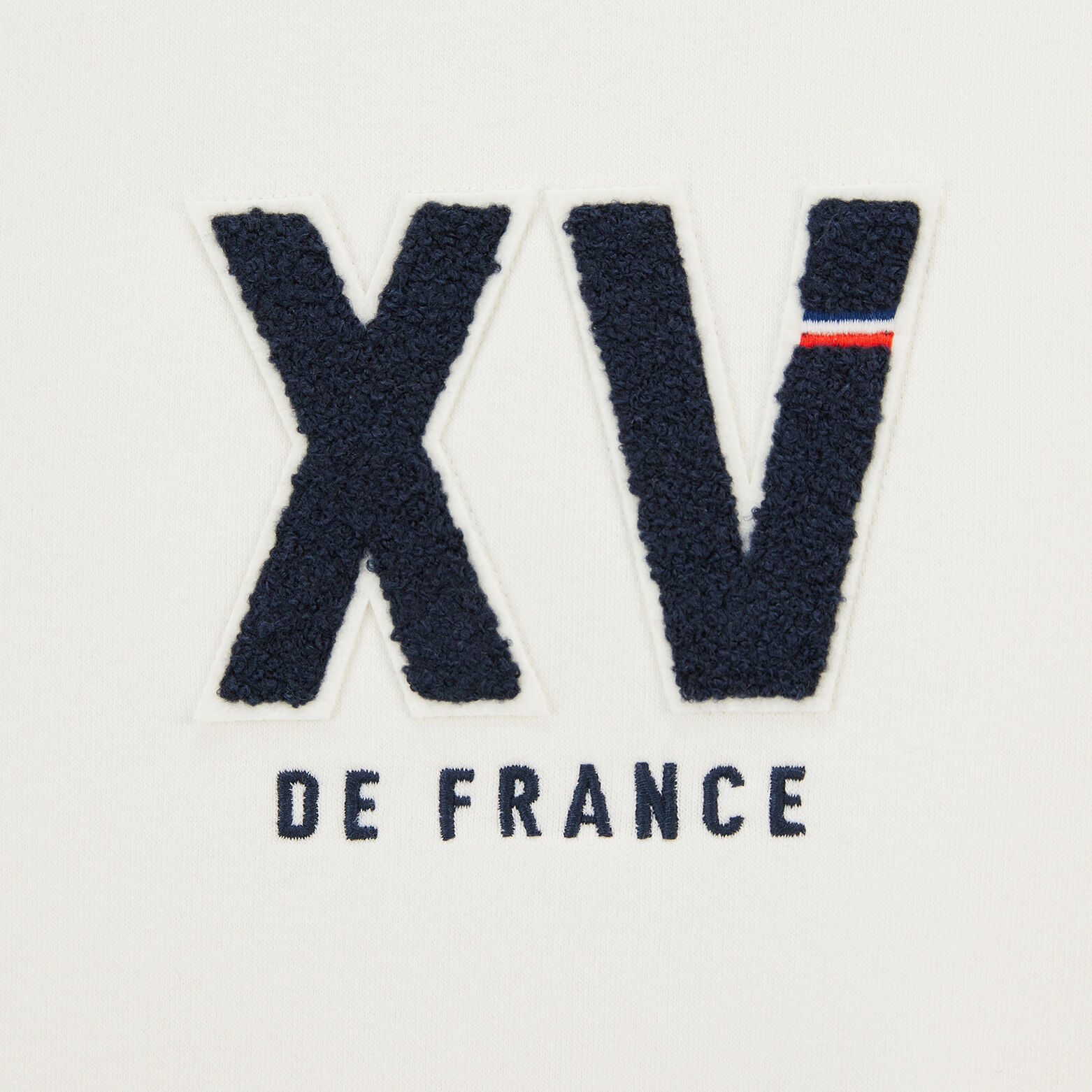 Sweat licence France rugby Blanc