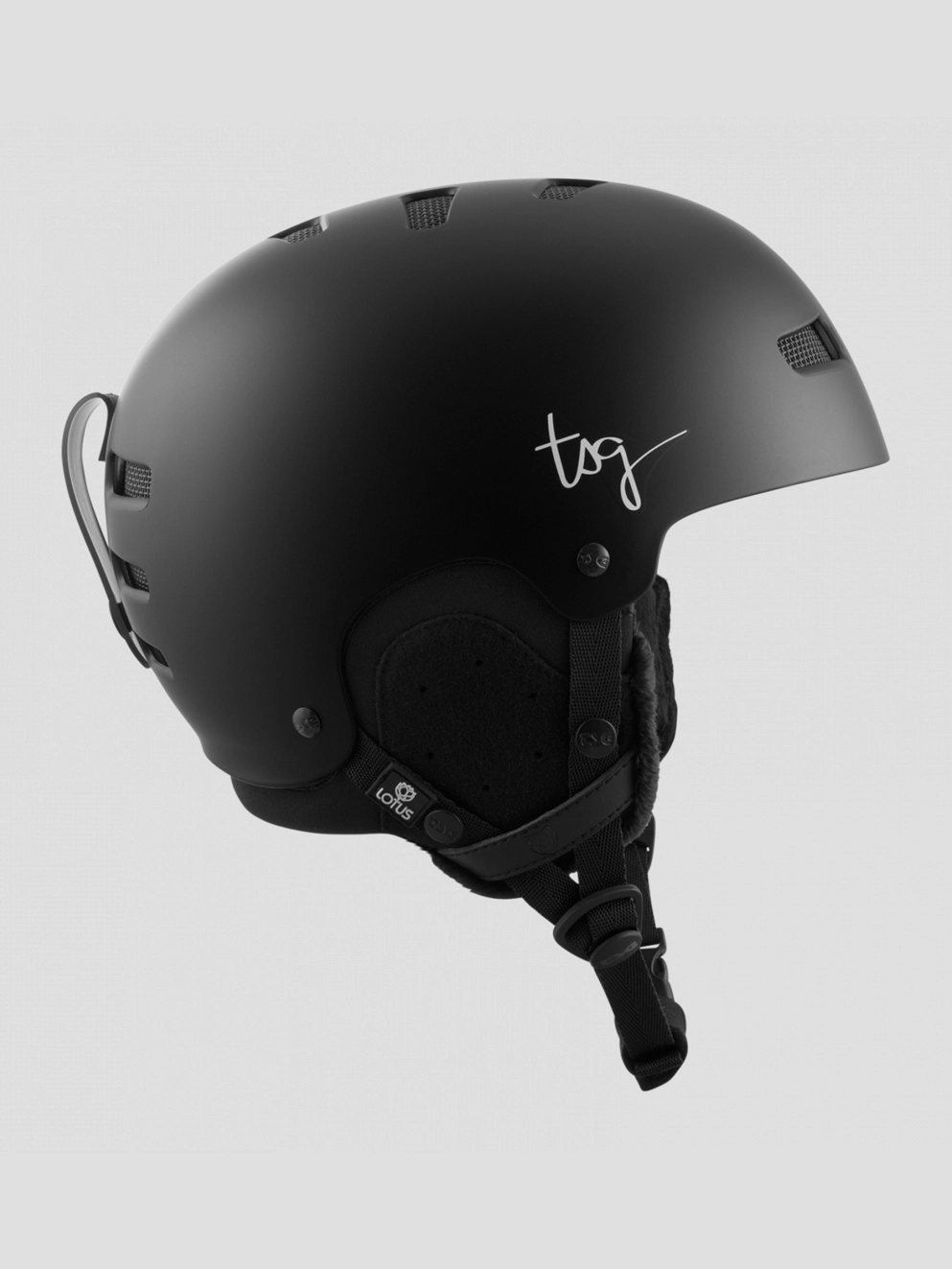 TSG Lotus Solid Color Helmet satin black