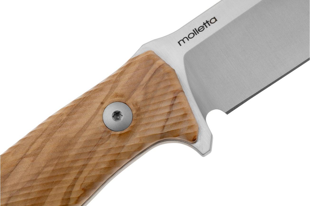 LionSteel M5-UL Sleipner blade, olivewood handle