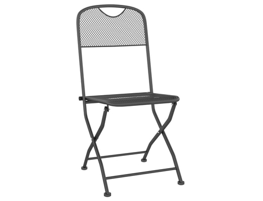 LES TENDANCES - Ensemble table et chaises de jardin-gris-8 places-459188