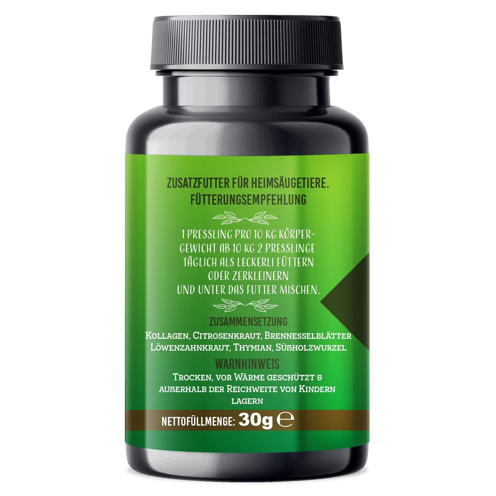 Saint Nutrition® | Gras und Kotfresser Leckerlis