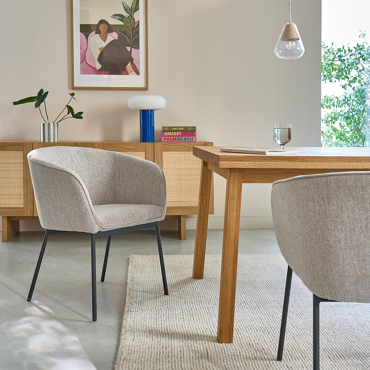 LA REDOUTE INTERIEURS<br>Poltrona de mesa, Mitis