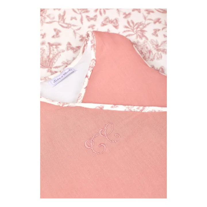 Tartine et Chocolat Gigoteuse Toile de Jouy | Rose pêche