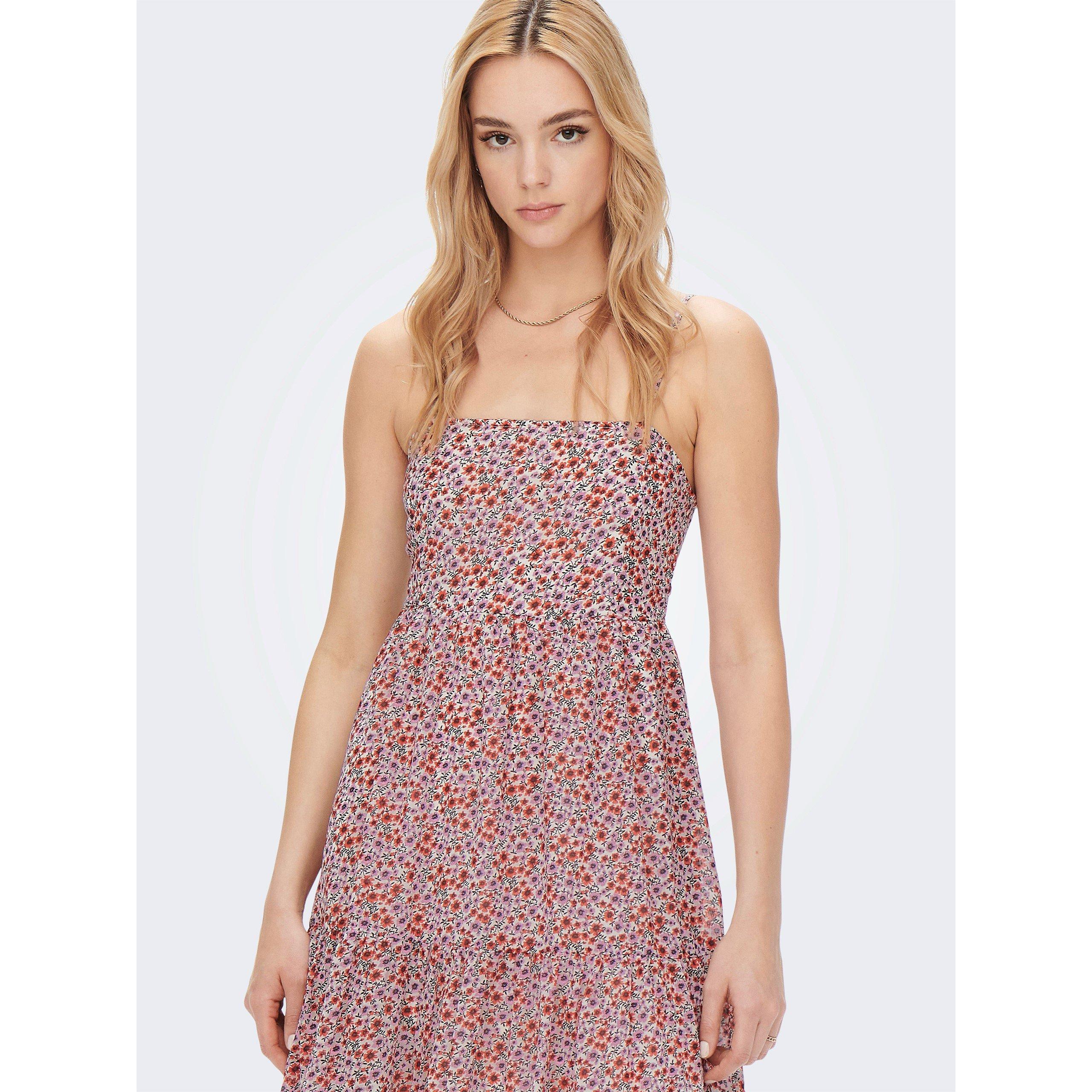 Only Ann Floral Dress Womens