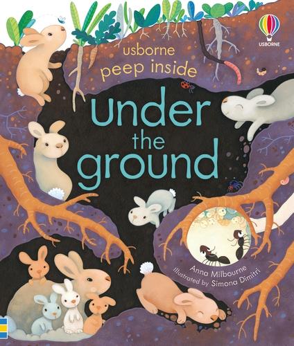 Peep Inside Under the Ground (Board book)