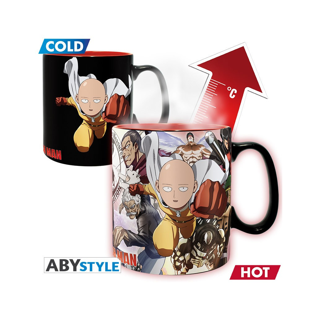 One Punch Man - Mug Heat Change Héros