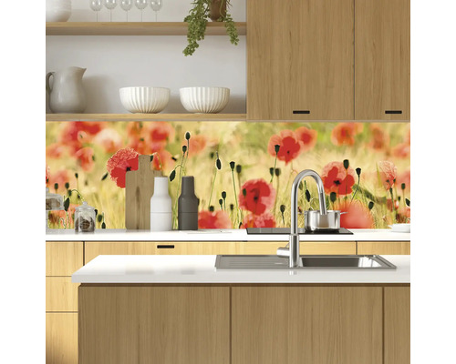 Keukenachterwand mySpotti Profix Mohnet 100 x 60 cm PX-10060-1518-HB