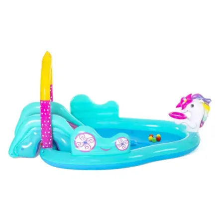 Bestway® Wasserspielcenter Magical Unicorn,274 x 198 x 137