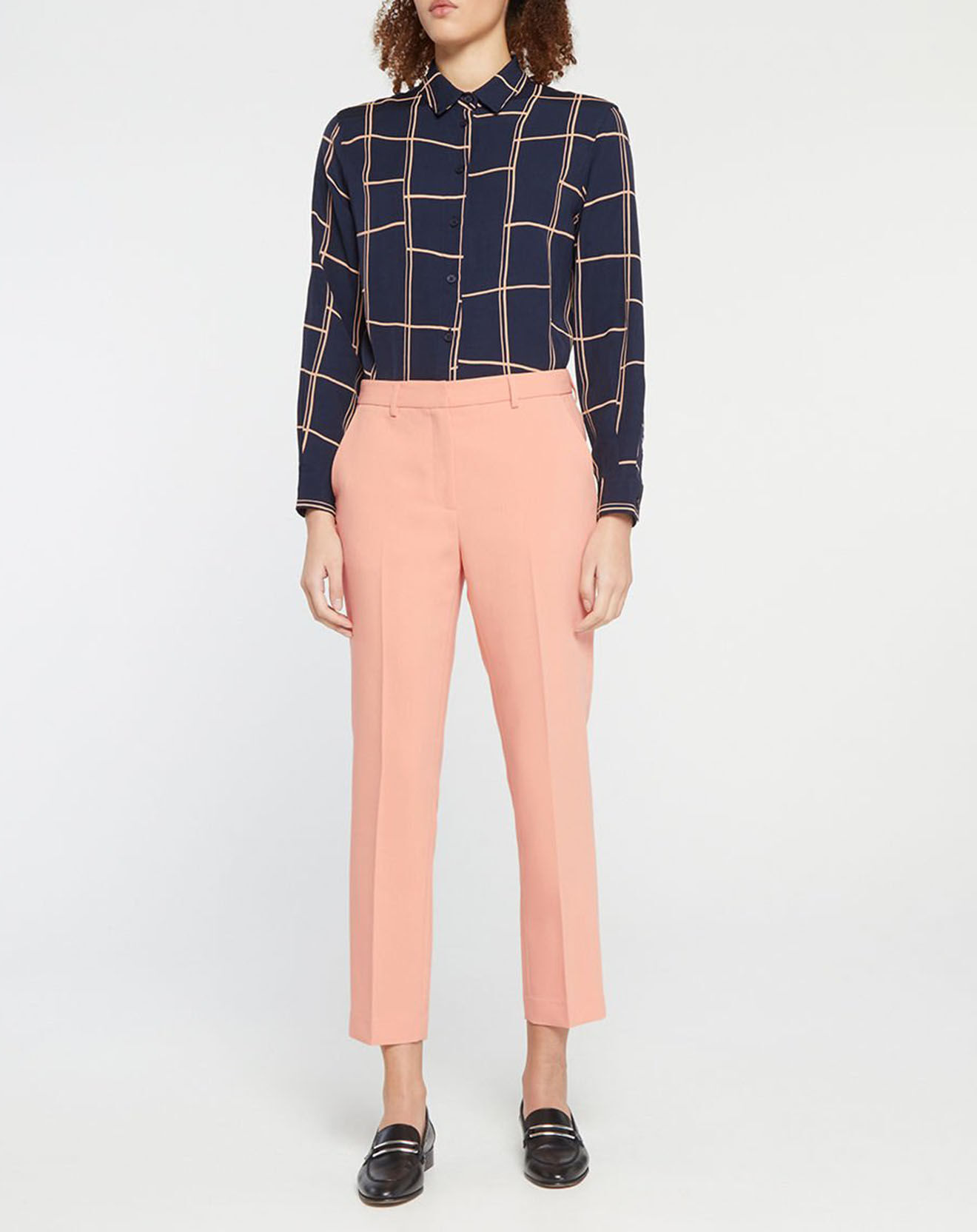 Jodhpur Pantalon à pinces court Mini rose clair