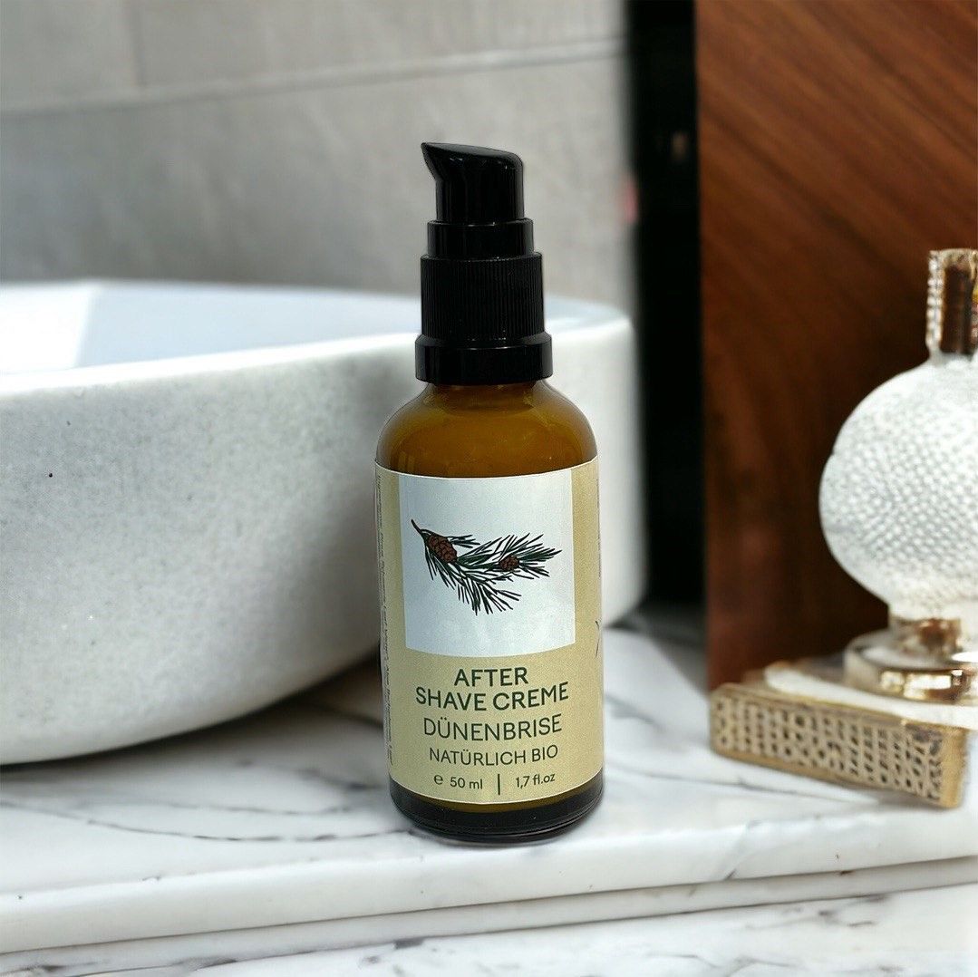 Spirit of Rügen Bio Aftershave und pflegende Gesichtscreme Dünenbrise