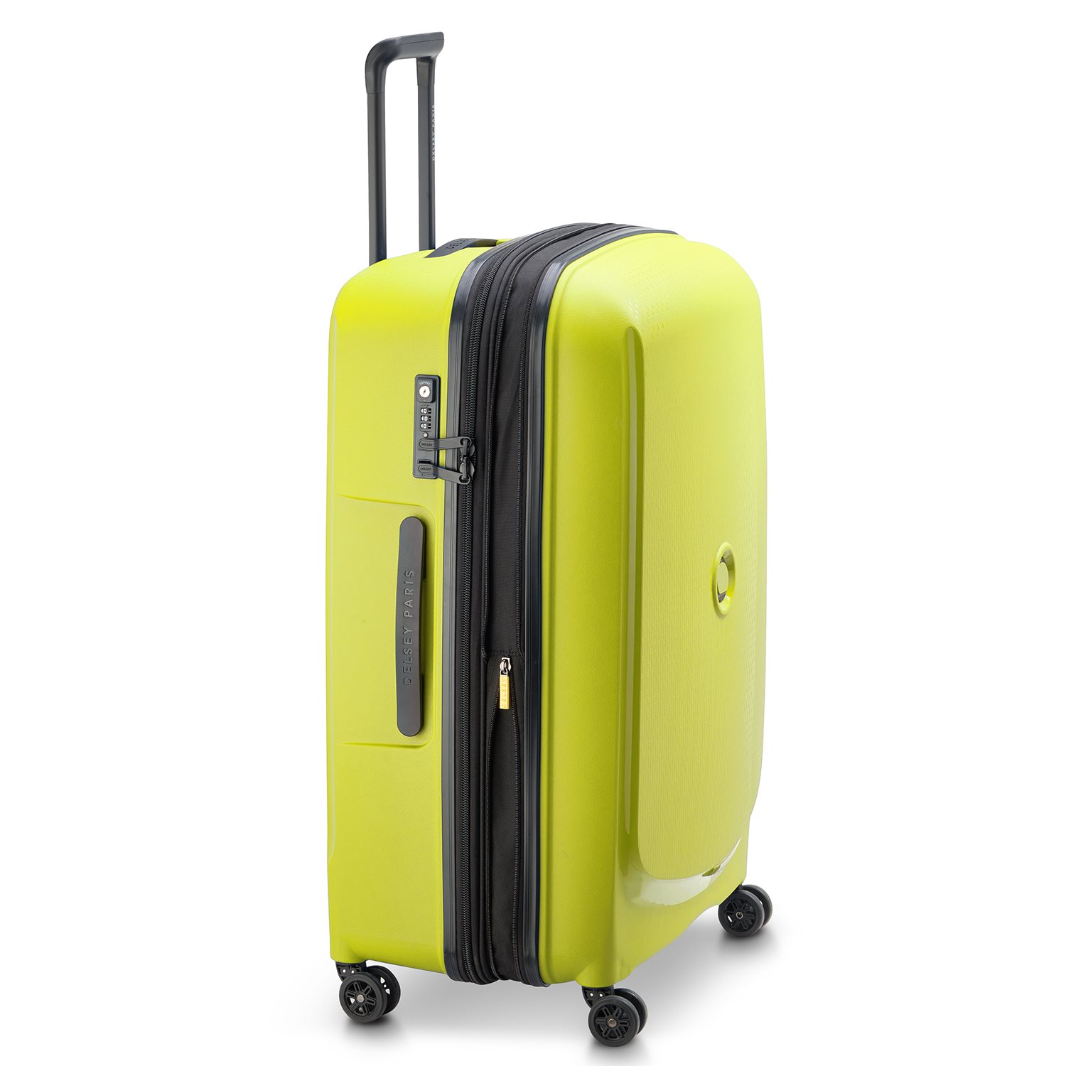 Delsey Belmont Plus MR Trolley L Expandable green chartreuse