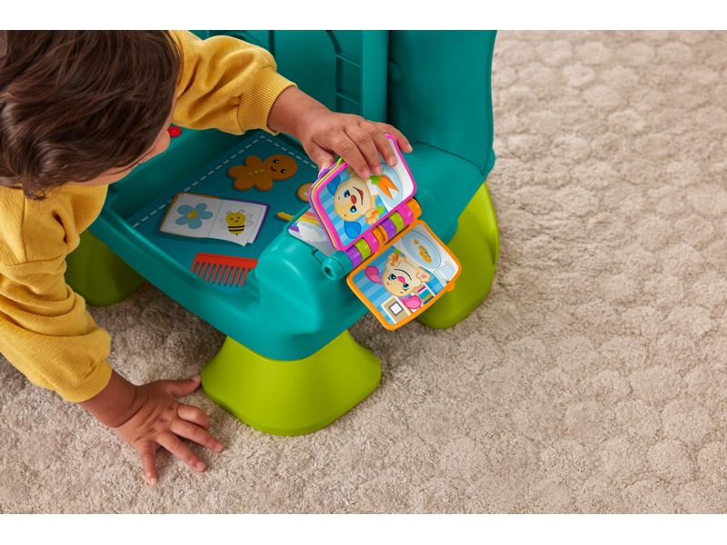 Fisher-Price Lernspass Musikstuhl E3 mehrsprachige Version Interaktiver Lernspass-Stuhl für Kinder