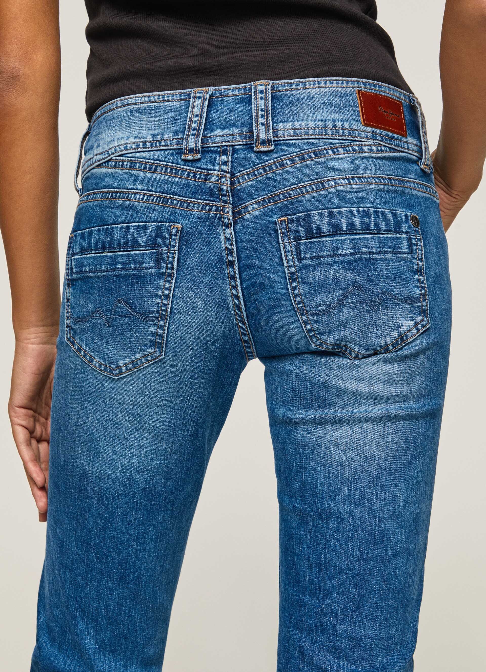 CALÇA JEANS GEN FIT REGULAR CINTURA MÉDIA - jeans