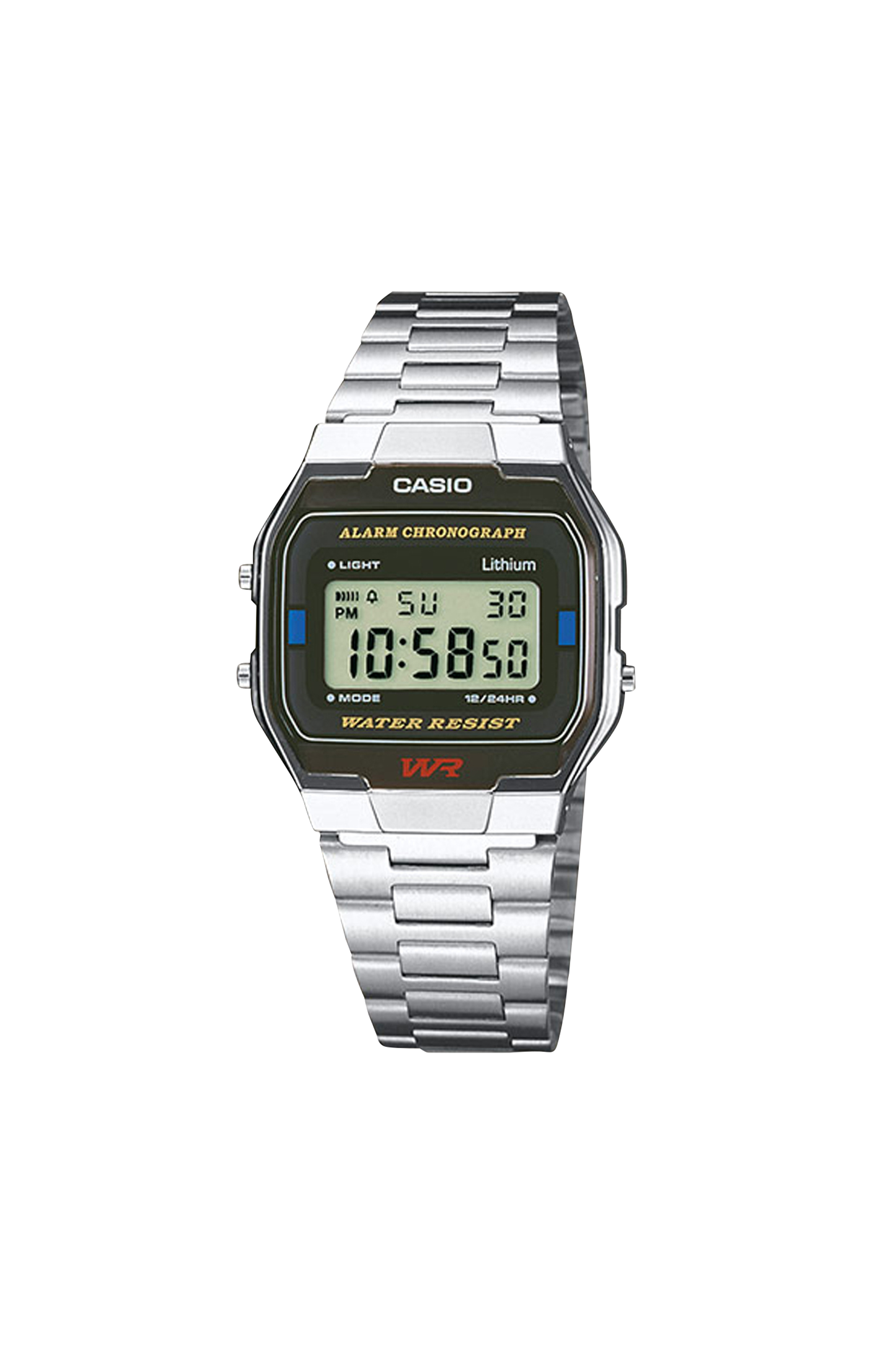 CASIO VINTAGE Montre A163WA 1QES Argent