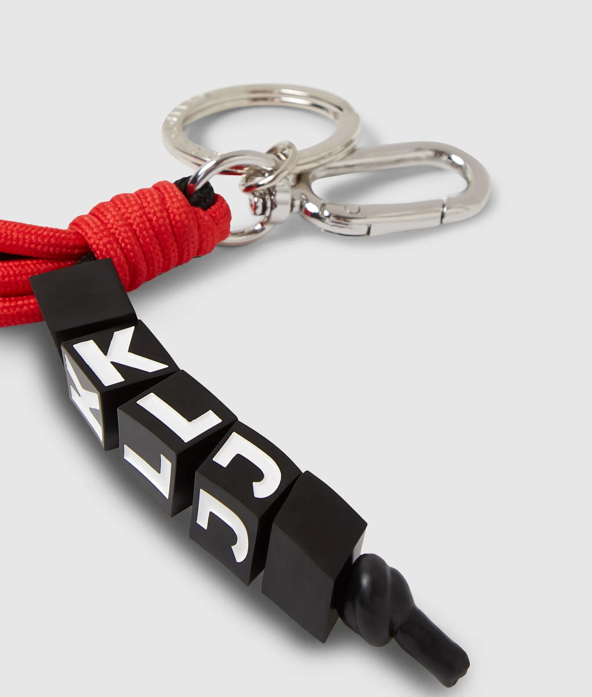 Sleutelhanger met geknoopt koord