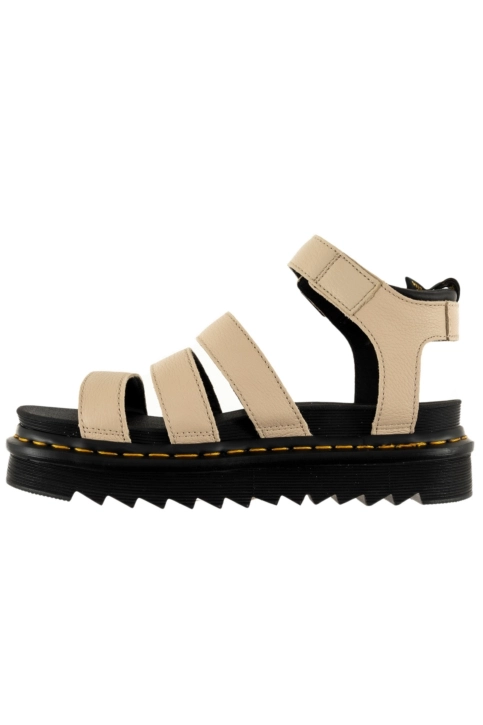 Sandales - nu-pieds dr martens blaire parchment beige pisa