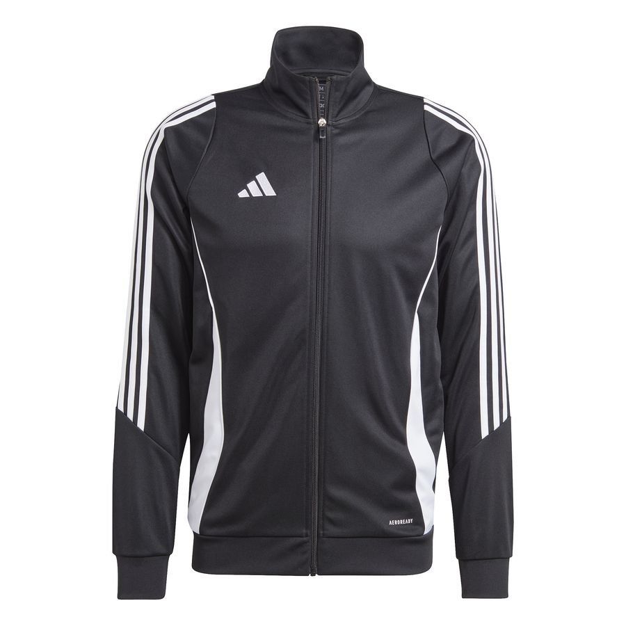 adidas Maillot d'Entraînement Tiro 24 Full Zip - Noir/Blanc