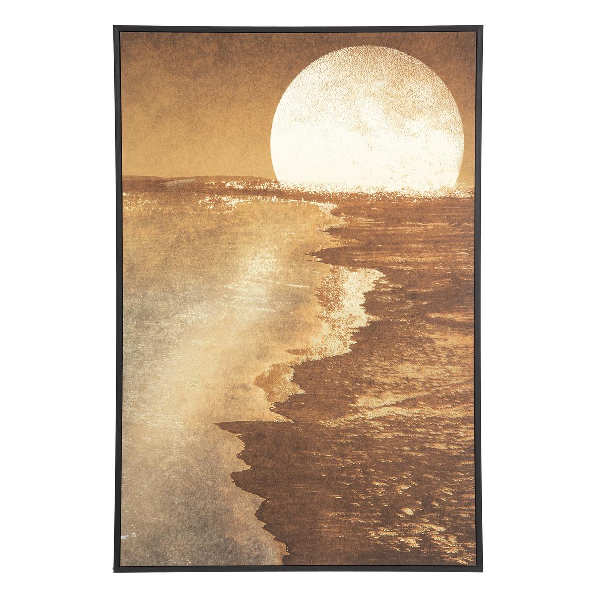 TOILE IMPRIMEE SOLEIL 60X90CM