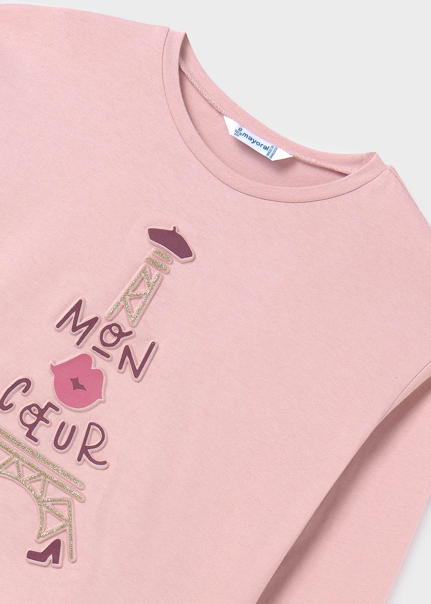 Camiseta estampada Better Cotton para meninas