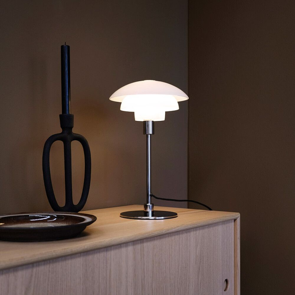 BORDLAMPE DYBERG LARSEN MORPH 21CM OPAL