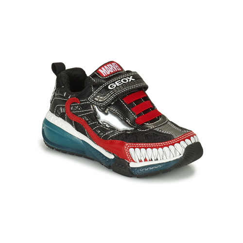 Geox - J BAYONYC BOY C - Noir / Rouge